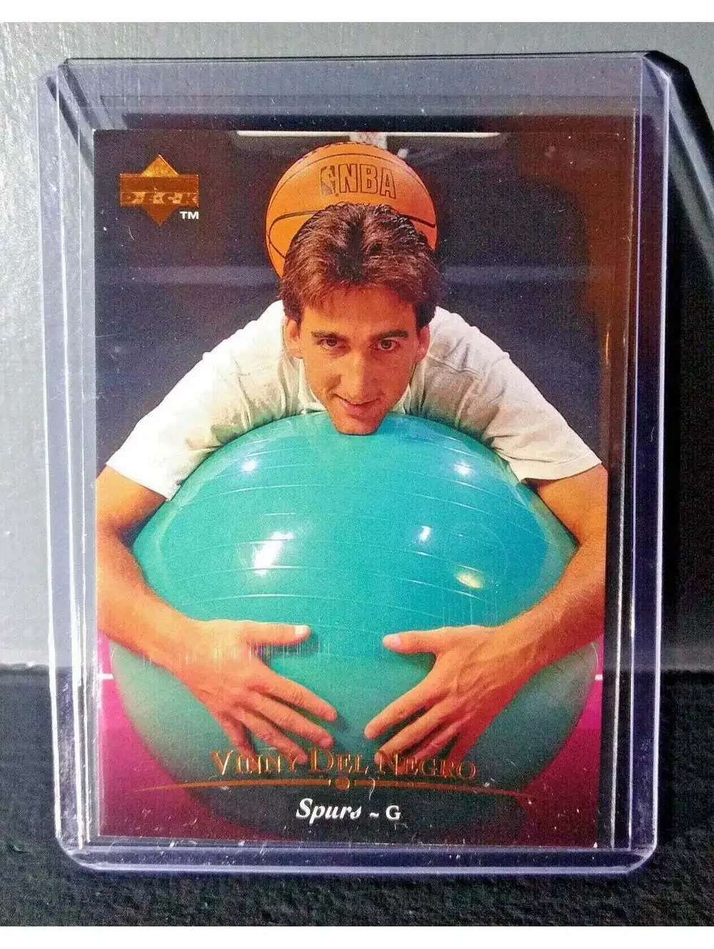 1995-96 Upper Deck Vinny Del Negro #12 Basketball Card